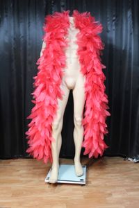Rot Organzaboa Diva Ruffleboa Showgirl 1